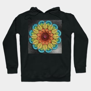 Flower mandala art Hoodie